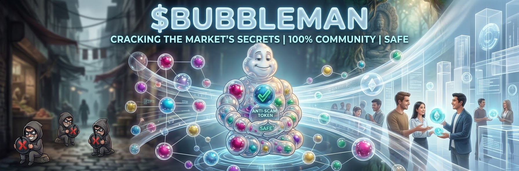 BubbleMan Banner